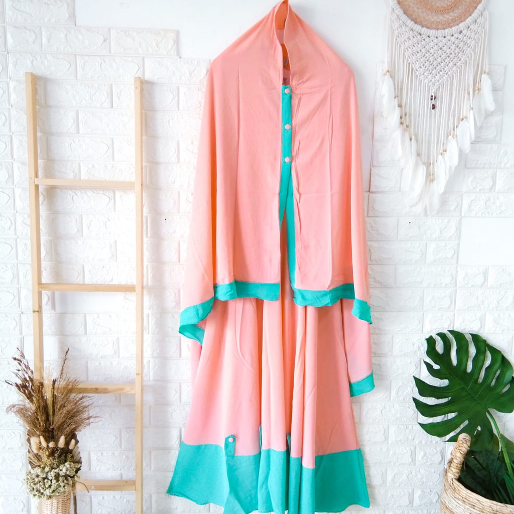 HANA BY MAYRA GAMIS SYARI / DRESS PAKAIAN WANITA FASHION MUSLIM SHOPEE MALL RUMAHZAHIRAH
