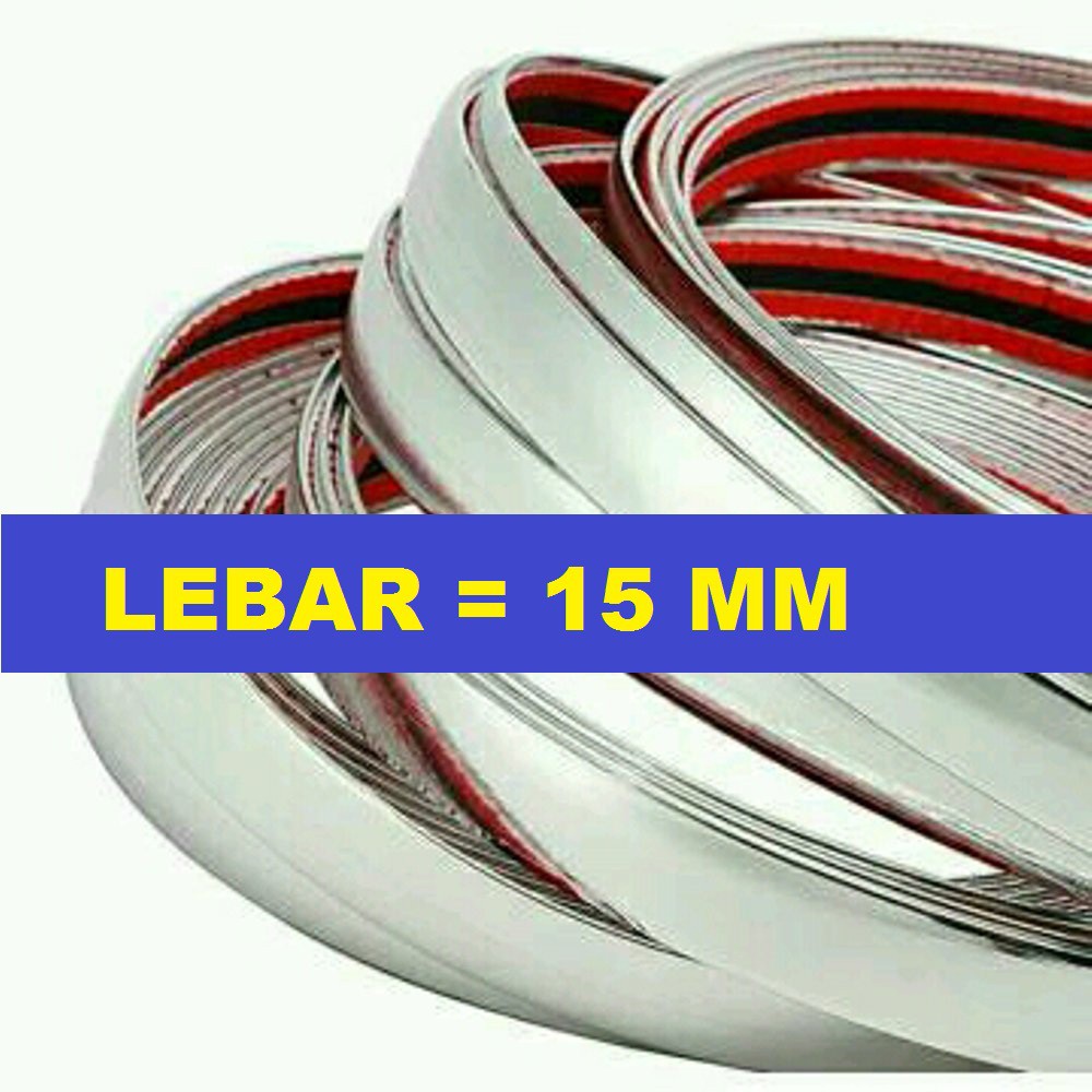 LIST KACA MOBIL LEBAR 15 mm