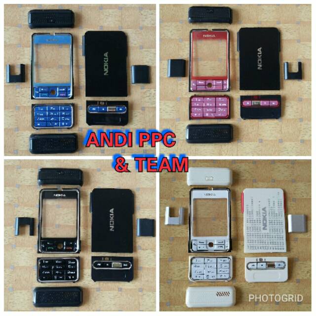 Casing Nokia 3250 HP putar