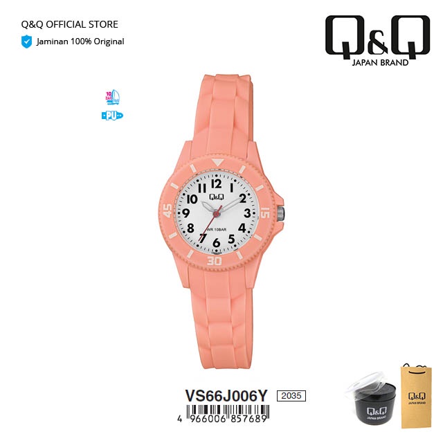 Q&Q VS66 VS66J Series QNQ QQ Jam Tangan Analog Anak dan Wanita Original Fashion Cewek Women Ori Watc