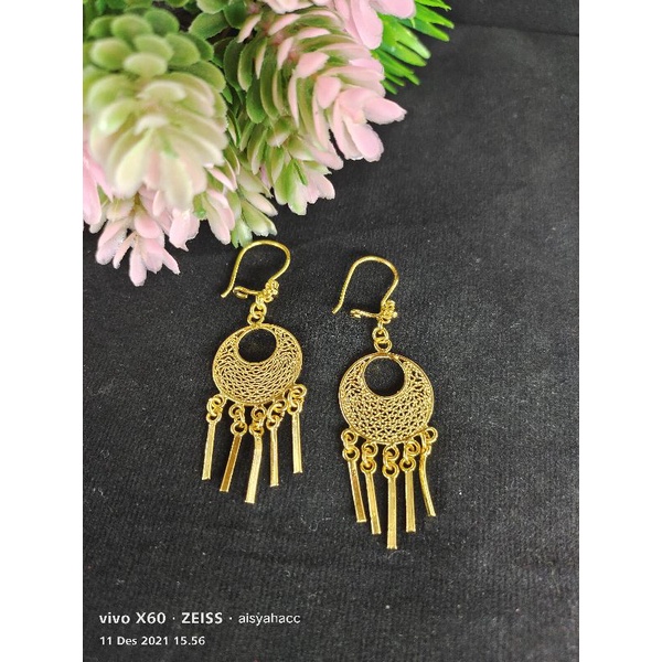 Anting Lapis Emas Anting Emas Anting Kendari Lapis Emas Anting Cantik