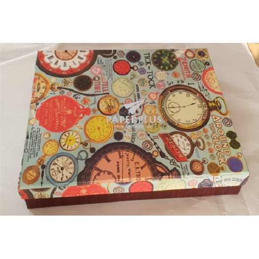 

Kotak Kado / Kotak Hadiah / Gift Box Pakaian B / Motif Vintage Around The Clock