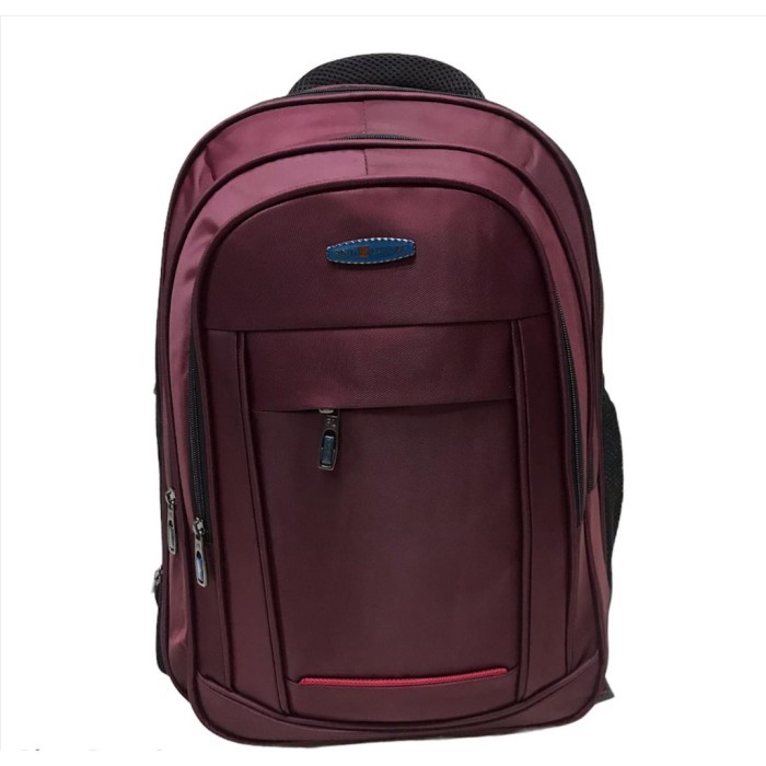 Baru TAS RANSEL LAPTOP PRIA POLO LUXTON BESAR SIZE 20INCH USB 3370-72