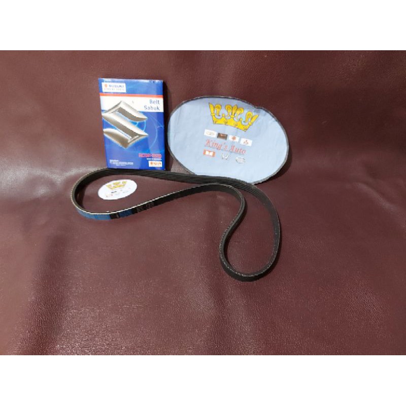 FAN BELT AERIO - BALENO 2002-2006 (DINAMO AMPER) ASLI