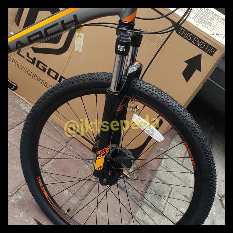100% TERMURAH SEPEDA MTB POLYGON MONARCH 4 CAKRAM 100% TERMURAH