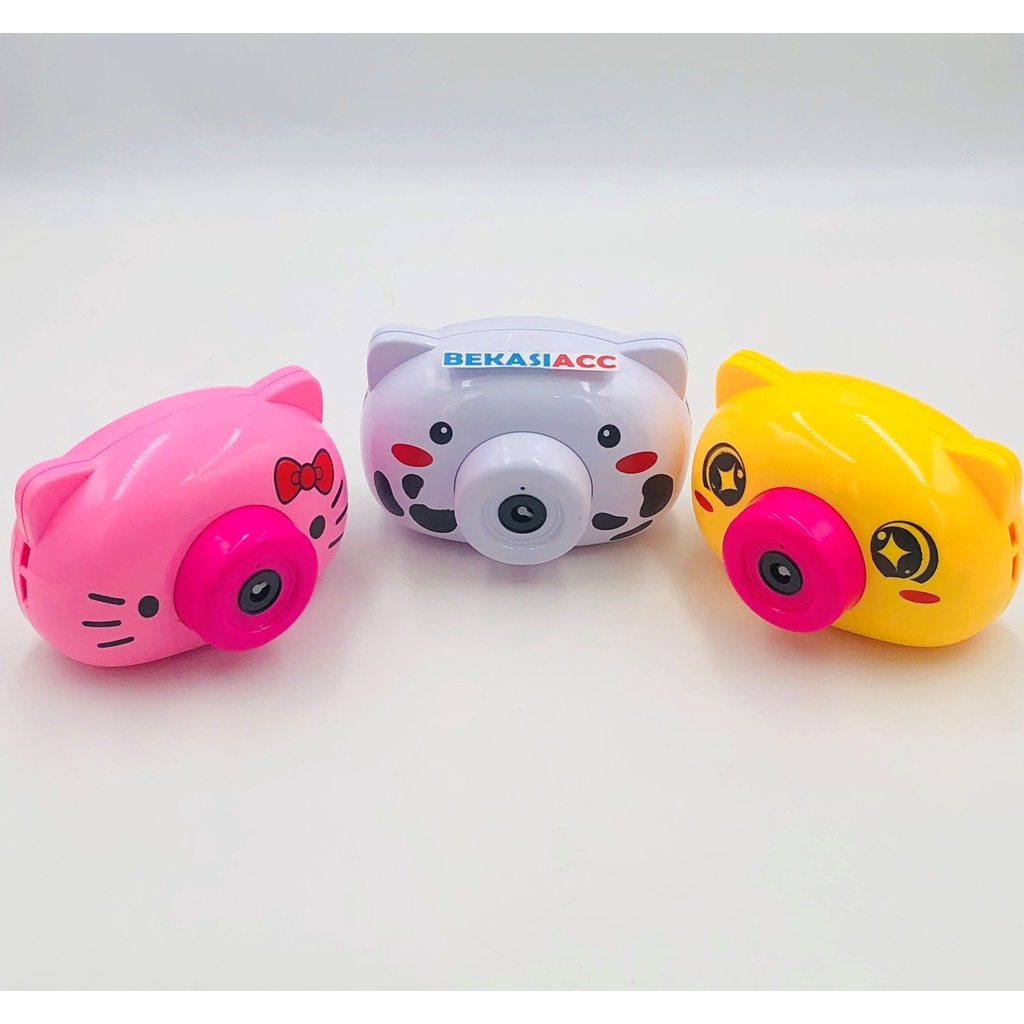BUBBLE CAMERA MUSIK MAINAN ANAK MAINAN FU1144