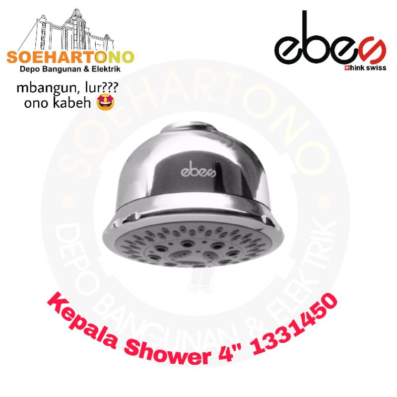 Ebes Kepala Shower 4" 1331450
