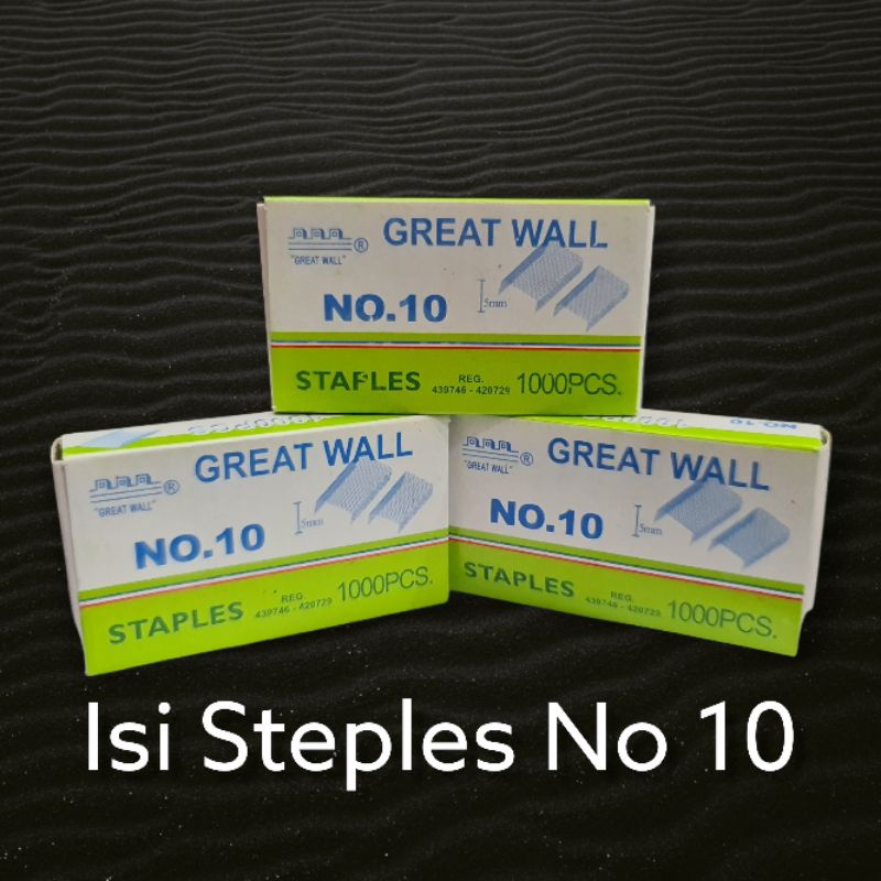

Isi Steples No 10 Merk Greatwall