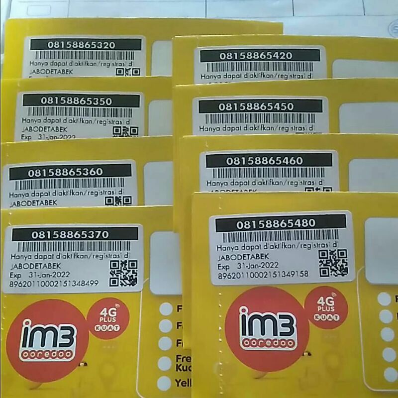 No Cantik IM3 Indosat 11 Digit