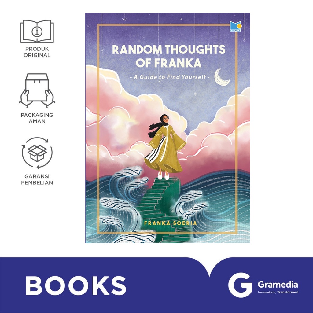 Gramedia Bali - Random Thoughts of Franka - A Guide to Find Yourself