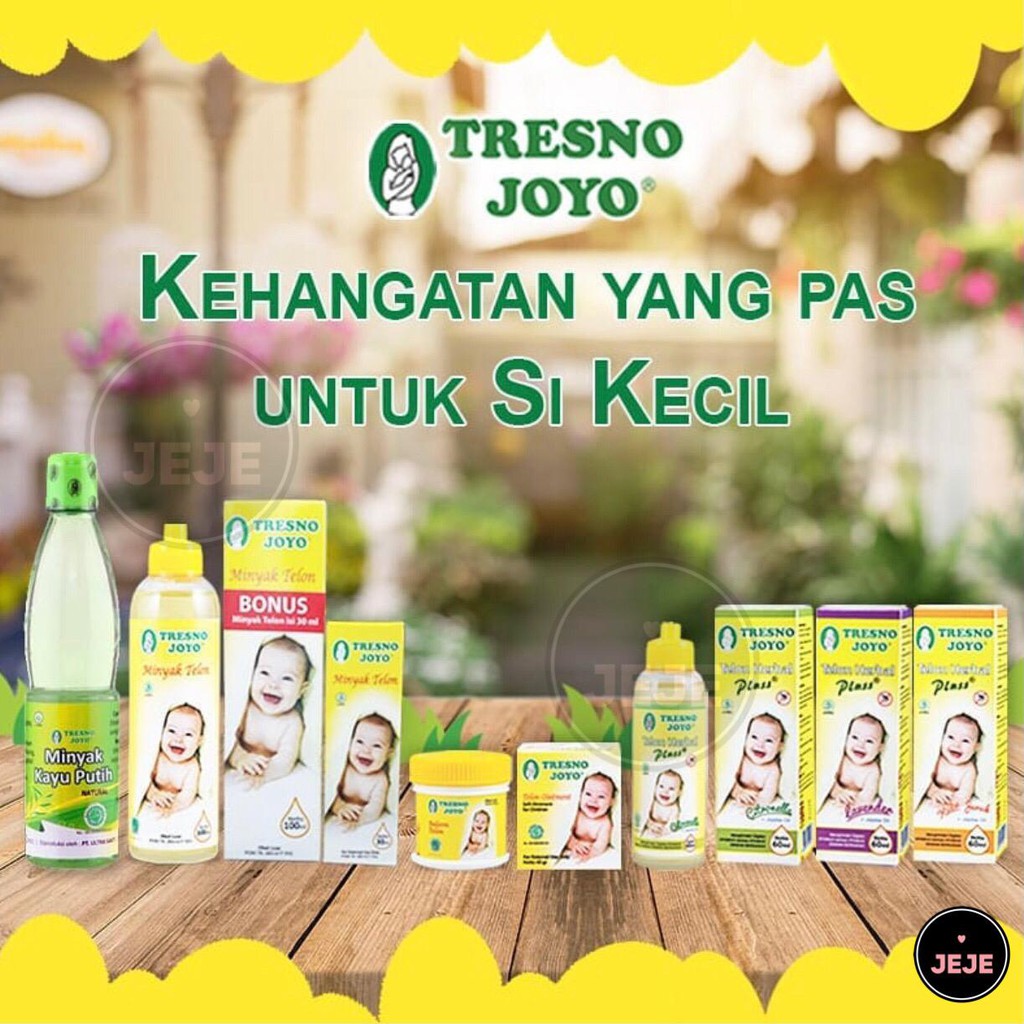 Tresno Joyo Balsem / Minyak Kayu Putih Telon Herbal Plus Citronella