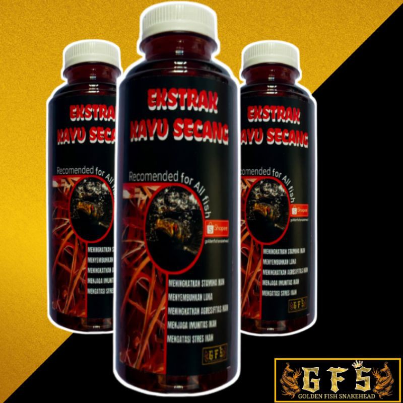 Ekstrak Secang Premium Original Gfs For all Fish 250ml