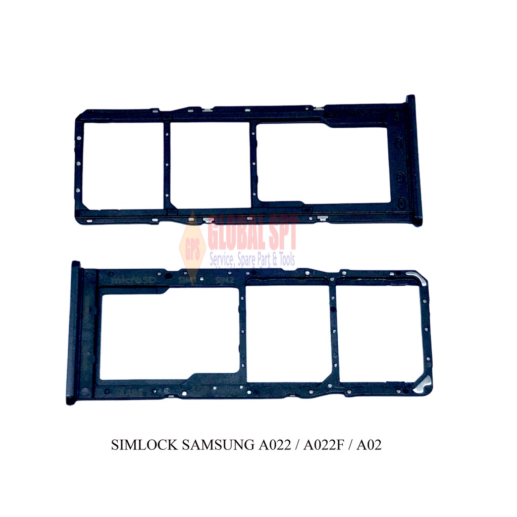 SIMLOCK SAMSUNG A022 / DUDUKAN SIM TRAY A02 / TEMPAT KARTU A022F