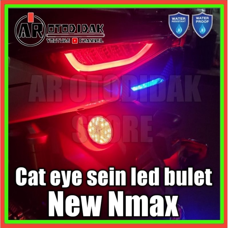 cat eye led BULAT mode senja &amp; sein PNP NEW NMAX