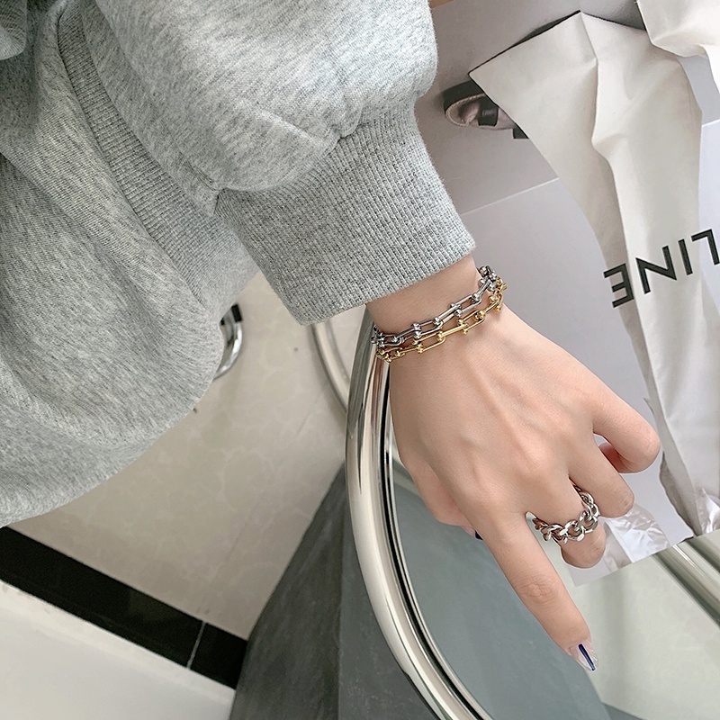 U-shaped Chain Bracelet Accessories Personality Simple Fashionable