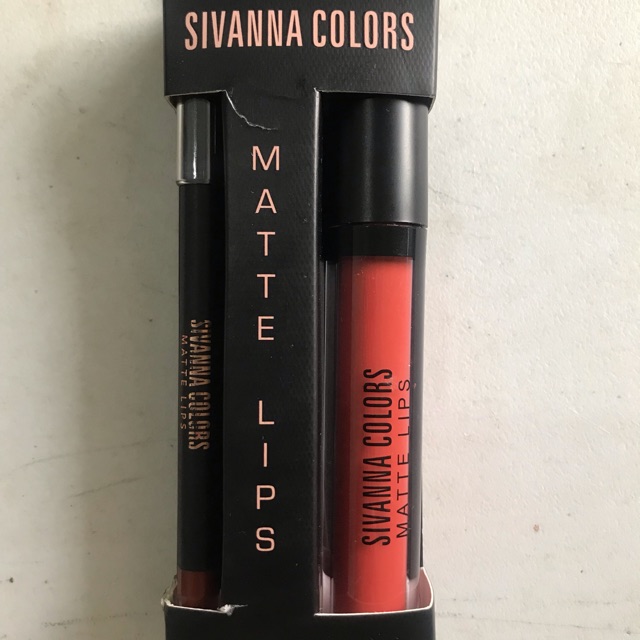 Lipstik matte sivanna colors