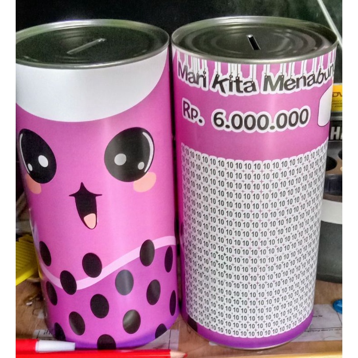 celengan jumbo full kaleng