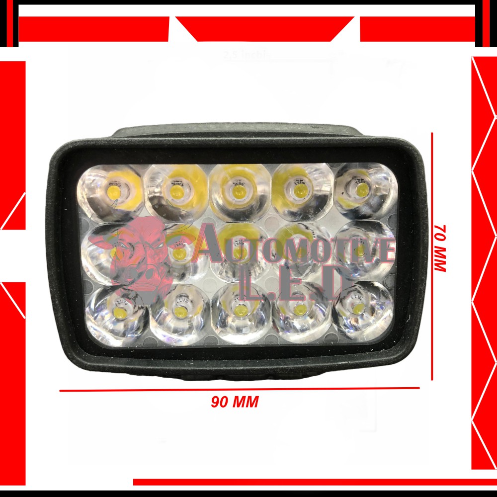 ORIGINAL LAMPU TEMBAK 15 MATA LED 30 WATT | LAMPU SOROT 15 LED 30 WATT | CWL 15 MATA LED TERANG