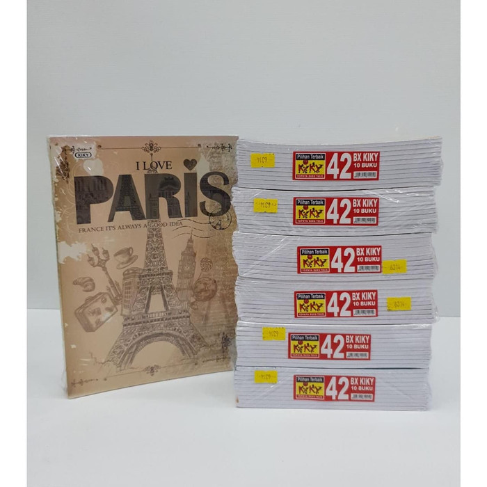 

BUKU TULIS SEKOLAH KIKY BOXY 42 WARNA (10buku @42 lembar) - 621246