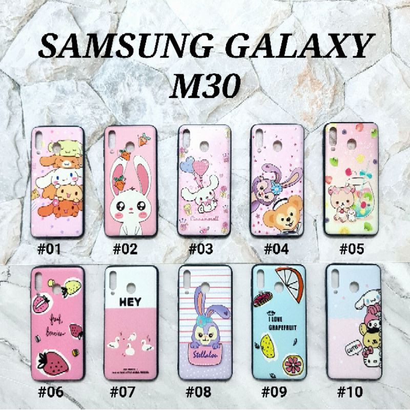 A40 A50/A30S/A50S A70 A10/M10 M20 M30 - PINKY CANDY Soft Hard Case Pastel Cartoon