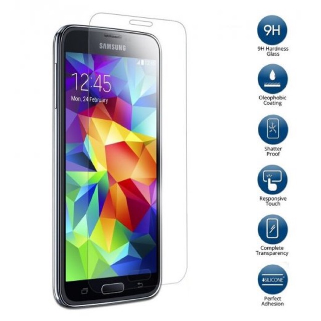 Tempered Glass Screen Protector 9H For Samsung S5 Mini  ( 610356 )