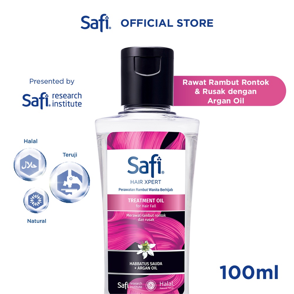 Safi Hair Xpert - Oil Treatment Hair Fall 100ml - Perawatan Rambut