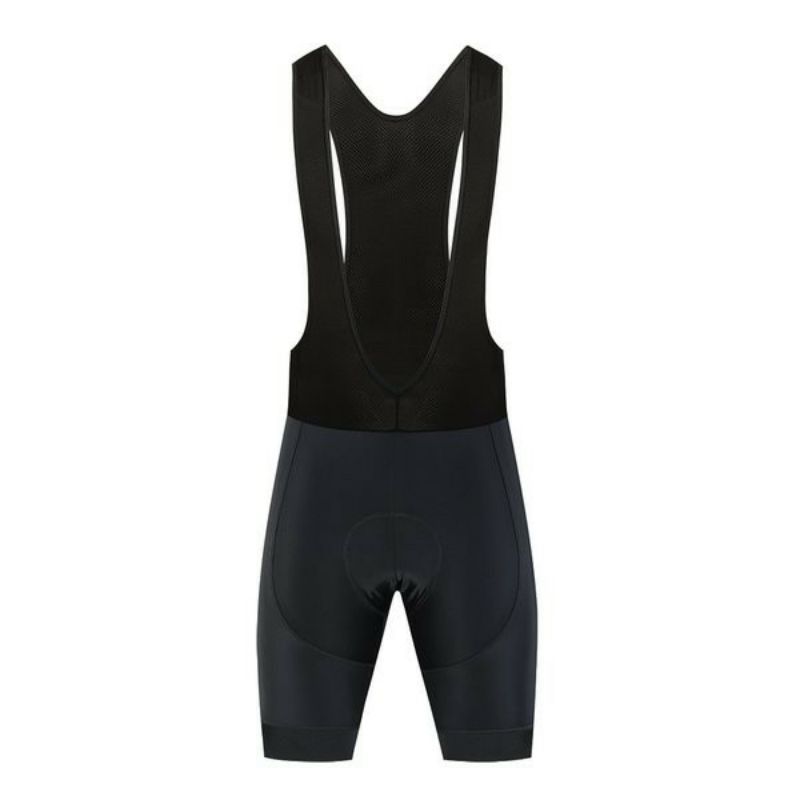 Celana  BIB short Black Pro Plain / Celana sepeda BIB black coated