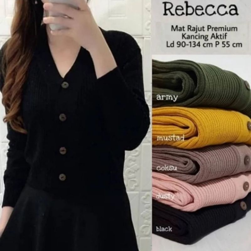 Cardigan Crop Korean / Cardy Rajut Wanita / Baju Rajut Lengan Panjang Premium Import / Cardy Rajut