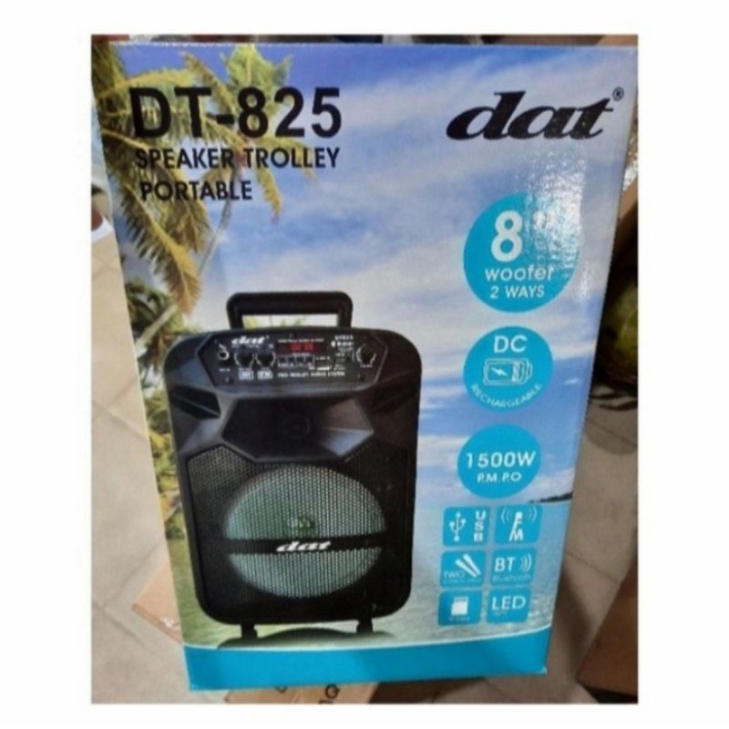 Speaker Portable Dat Dt -825 Original Speaker bluetooth Dat Dt 825