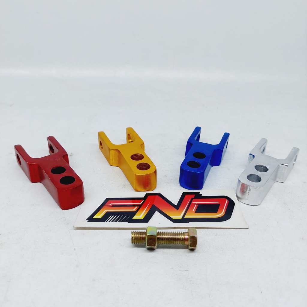 Peninggi Shock Skok Belakang cnc Metic Honda Yamaha Pangkon Y Beat Mio Vario