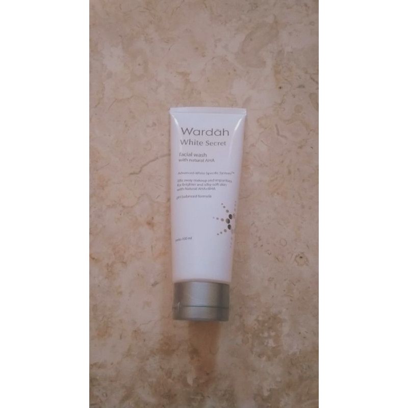 face wash wardah white secret