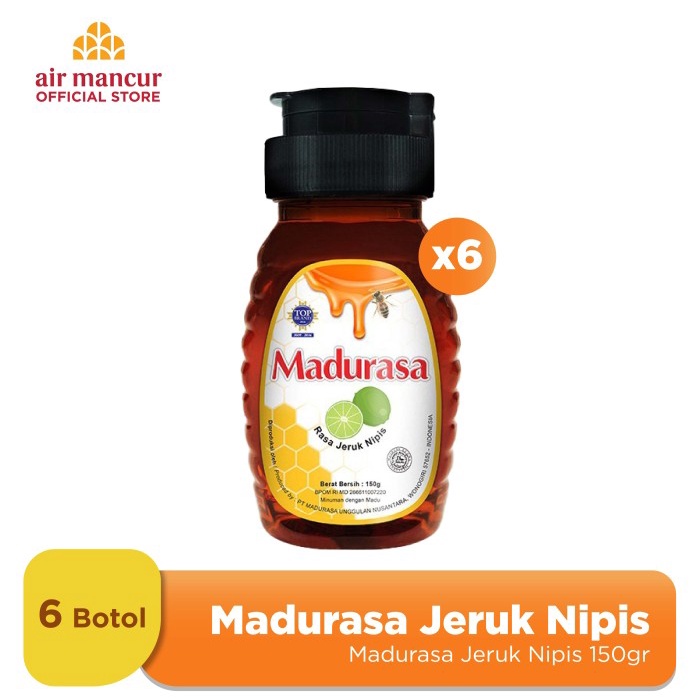 

(BISA COD) Beli 6 Madurasa Botol Jeruk Nipis 150 gr lebih hemat
