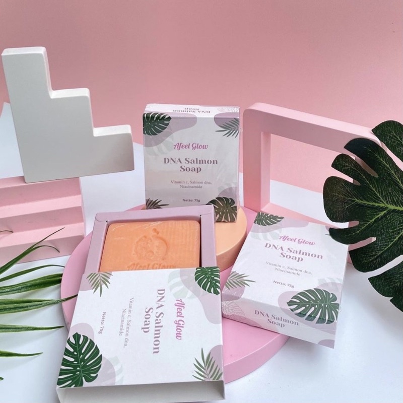 [BISA COD] AFEEL GLOW BRIGHTENING SOAP