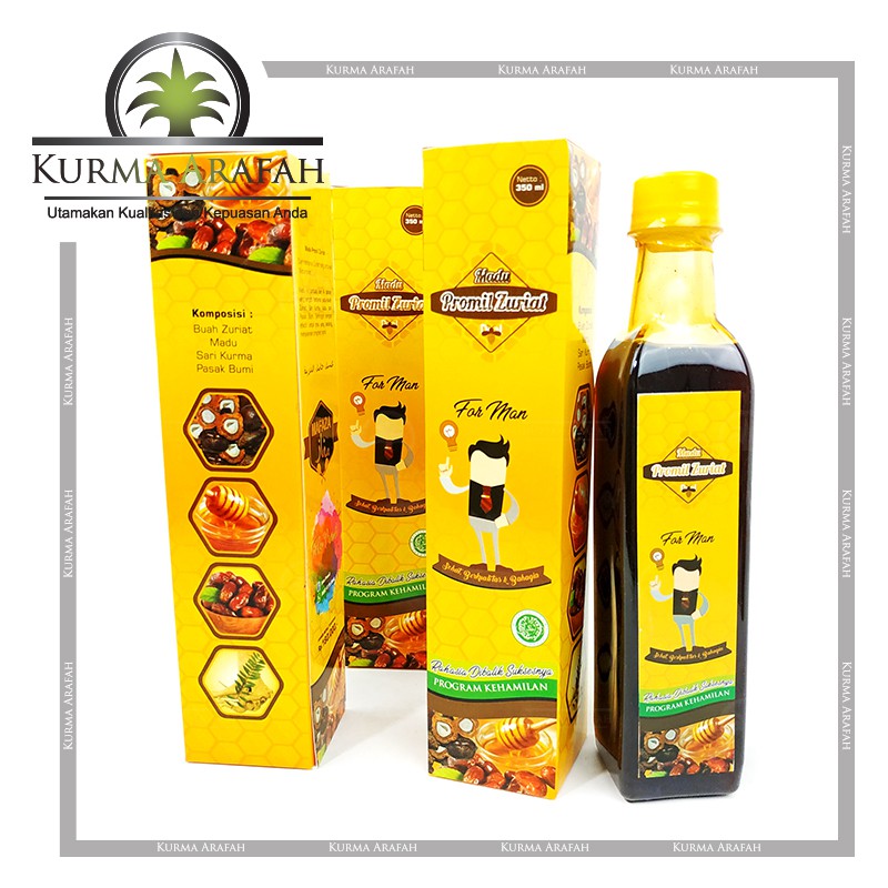 

Madu Zuriat Mafaza PRIA / Madu Promil 350ml Original