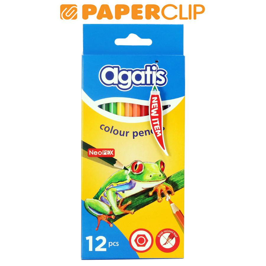 

PENSIL WARNA AGATIS NEOPEX 12C