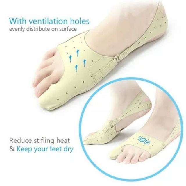 Bunion Elastic Corrector Pelurus jempol kaki nyaman bersepatu