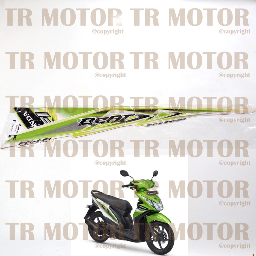 Stiker Motor Beat Fi 2013 Sticker Striping Full Body Motor