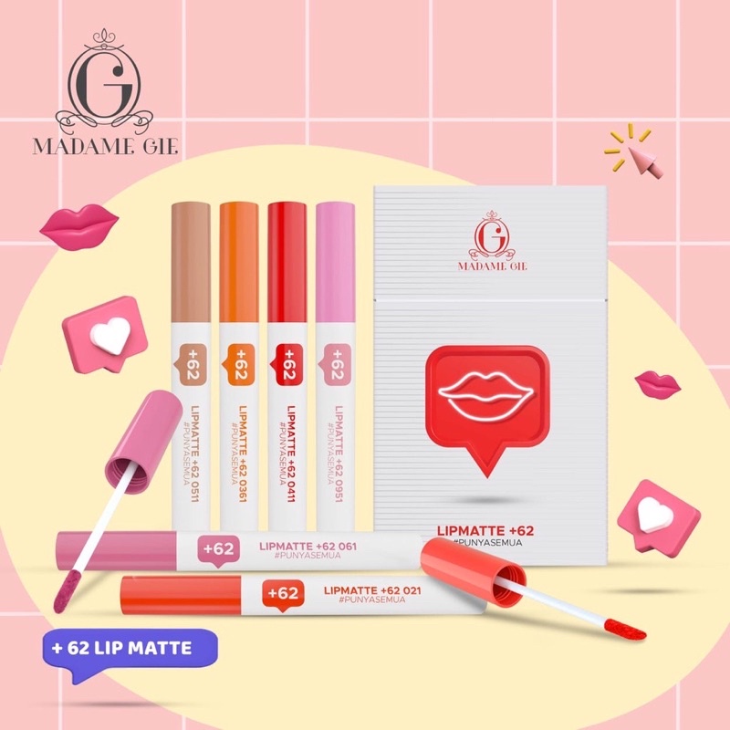 MADAME GIE MATTE INTENS LIP MATTE +62