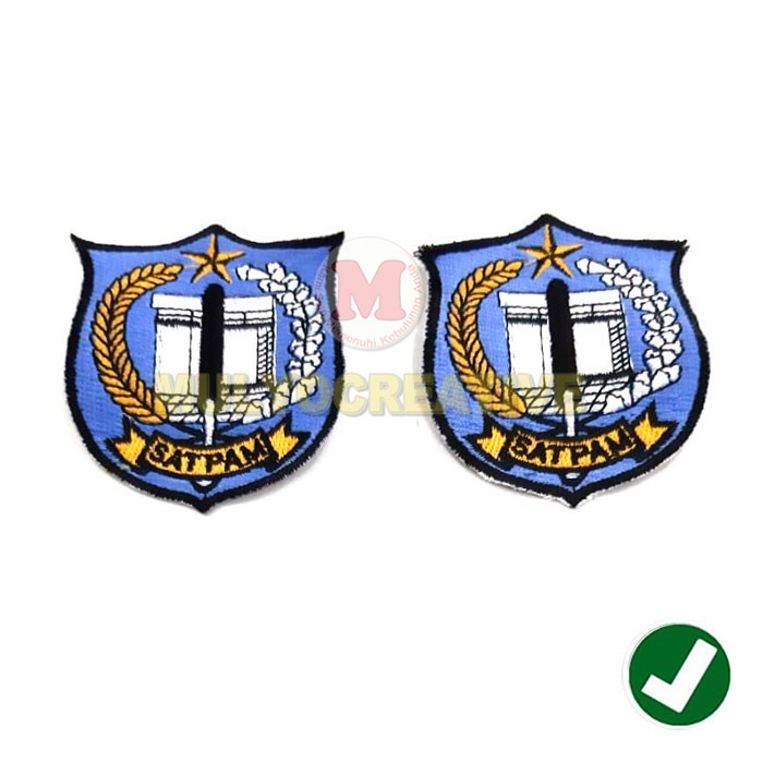 Bordir Atribut Satpam - Bordir Logo Satpam - Bordir Bed Satpam Murah