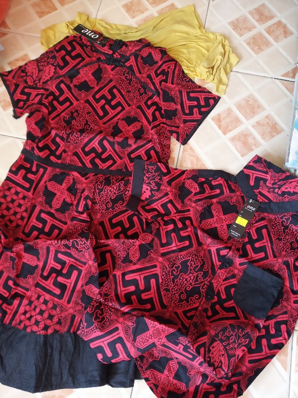 Batik Anak Vj / Dress Batik Anak / Kemeja Batik Anak / Batik Anak Modern