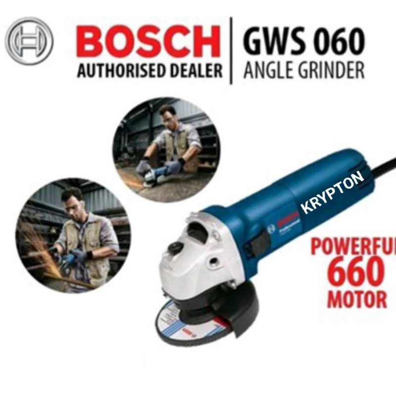 gerinda 4&quot; Bosch GWS 060 100% original