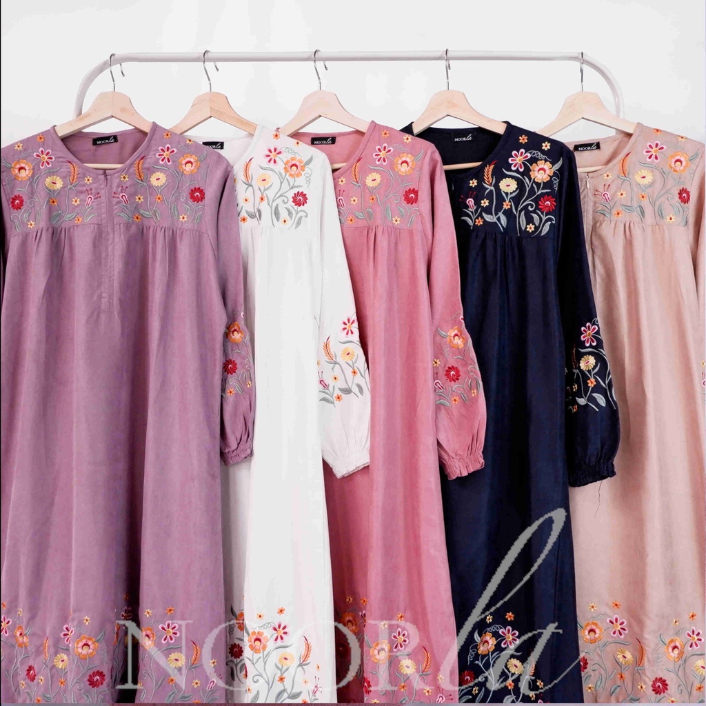 NOORLA - GAMIS ZAARA PREMIUM / TUNIC HIJAB/DRESS WANITA MUSLIM