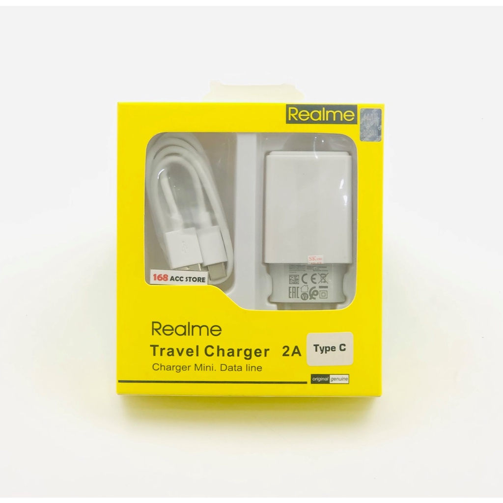 CHARGER REALME TYPE C / CHARGER REALME TYPE C 2A ORI