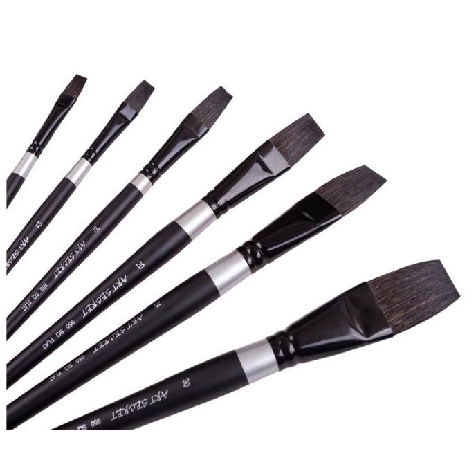 

langsung order saja] A 950 SQ flat watercolor brush squirrel