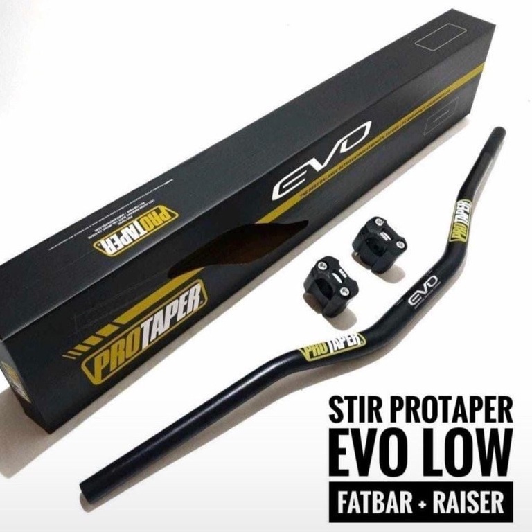 STANG PROTAPER ASLI EVO LOW ASLI/STANG FATBAR EVO LOW PROTAPER STANG MOTOR FULL CNC UNIVERSAL