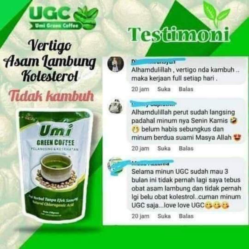 

umi green coffe