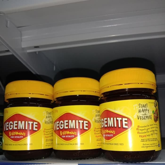 

PRODUK TERBARU - KRAFT VEGEMITE IN JAR 220G