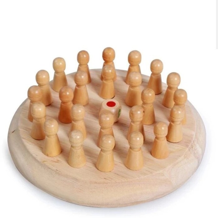 Mainan Edukasi Memory Chess GAME Permainan Catur Memori Daya Ingat Board Game Wooden Memory Chess