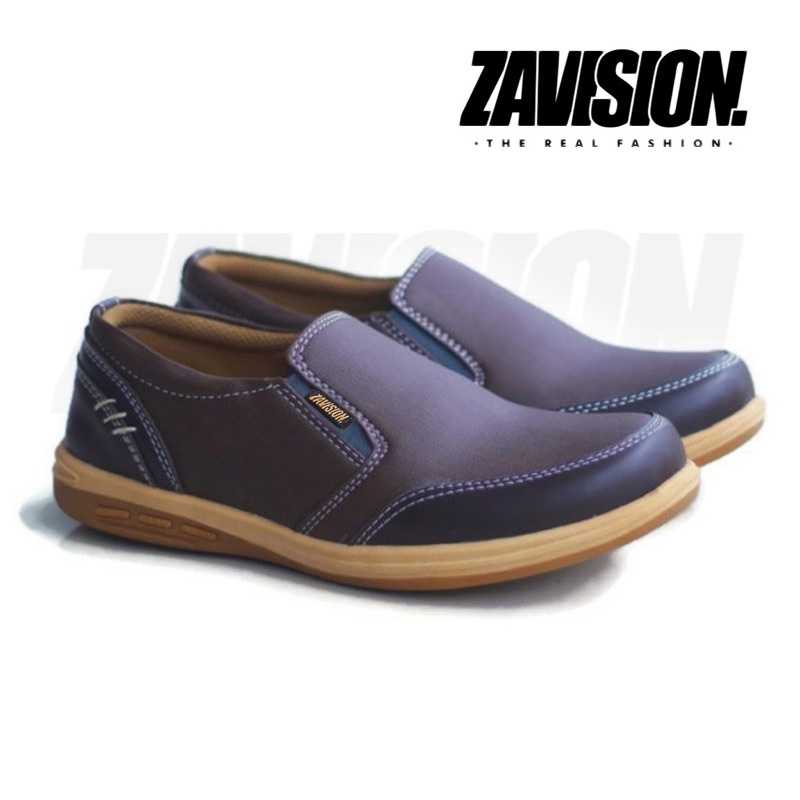 sepatu kulit pria original zavision sepatu kerja sepatu casual fashion Z-04