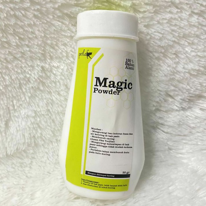 Bedak magic powder kucing cat 30gr